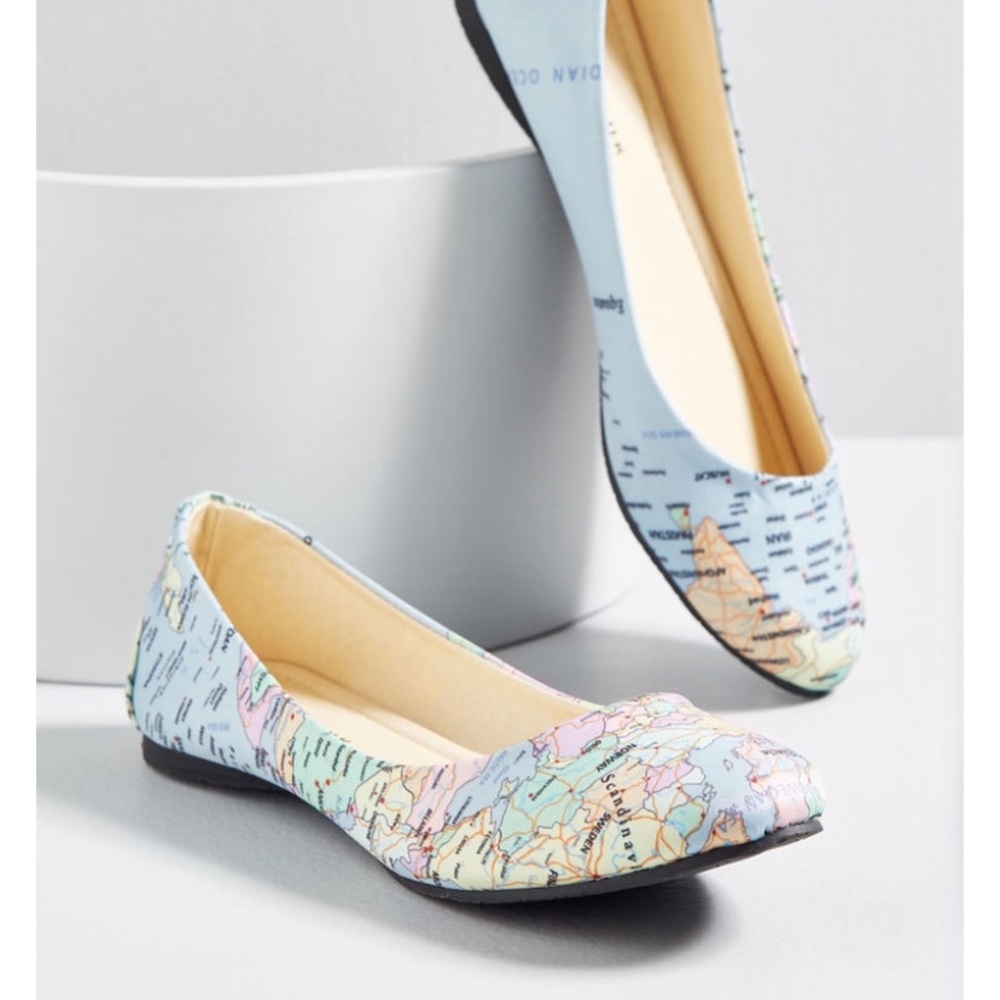 ModCloth x T.U.K. Global Sensation Flat